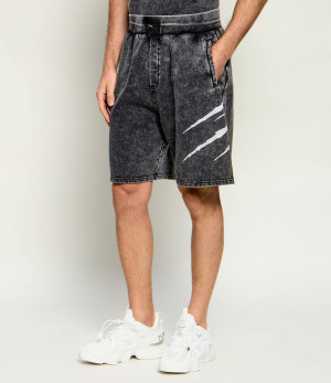 Plein Sport Szorty Crackle Scratch | Loose fit