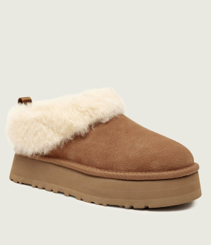 UGG Śniegowce W TAZZELLE | shearling | zamsz