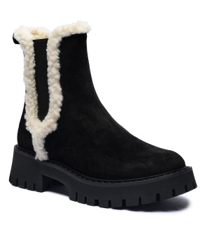 Michael Kors Sztyblety Asher | shearling | zamsz