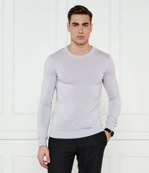 HUGO Wełniany sweter San Cedric-M1 | Regular Fit