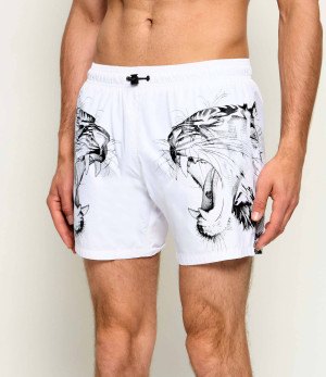 Plein Sport Szorty kąpielowe | Slim Fit