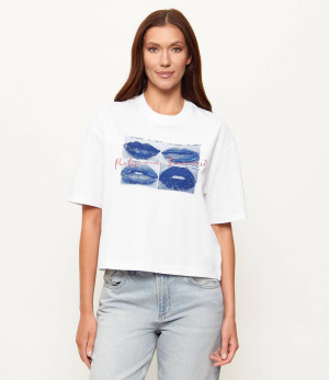 GUESS T-shirt French Lips | Loose fit