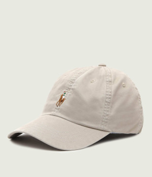 POLO RALPH LAUREN Bejsbolówka | z dodatkiem skóry