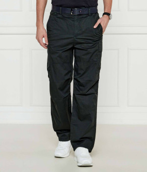 Armani Exchange Spodnie cargo | Oversize fit