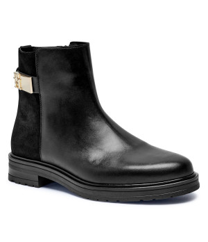 Tommy Hilfiger Skórzane botki