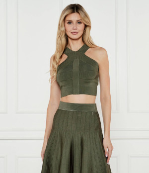 GUESS Top SL MIRAGE OTTOMAN STACI | Cropped Fit