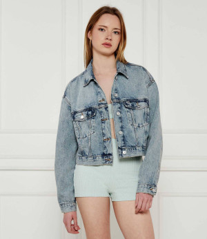 Tommy Jeans Kurtka jeansowa BI6012 | Oversize fit