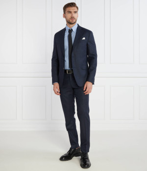 Oscar Jacobson Wełniany garnitur | Regular Fit