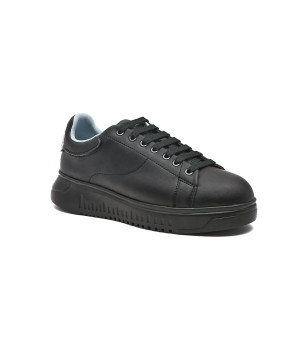 Emporio Armani Skórzane trampki