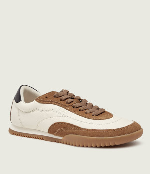 BOSS BLACK Skórzane sneakersy Carlynn_Lowp_ltsd | zamsz
