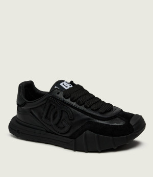 Dolce & Gabbana Skórzane sneakersy