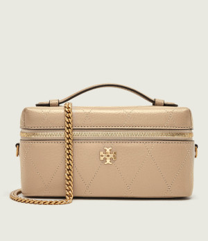 TORY BURCH Skórzany kuferek Charlie