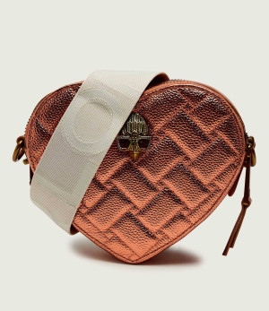 Kurt Geiger Skórzana listonoszka Kensington Heart