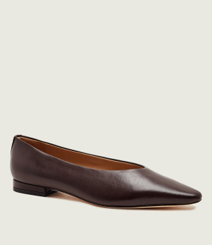 LAUREN RALPH LAUREN Skórzane baleriny Audri