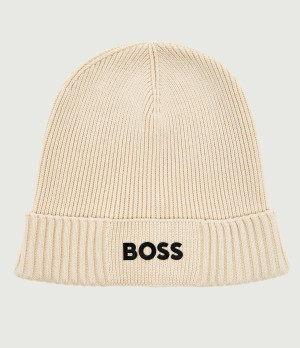 BOSS GREEN Czapka Asic_Beanie-X | z dodatkiem wełny