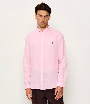 POLO RALPH LAUREN Lniana koszula | Custom fit