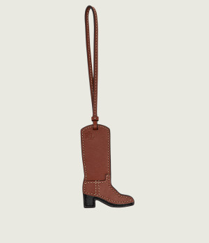 LAUREN RALPH LAUREN Skórzany brelok Boot Charm