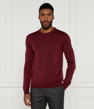 HUGO Wełniany sweter San Cedric | Regular Fit
