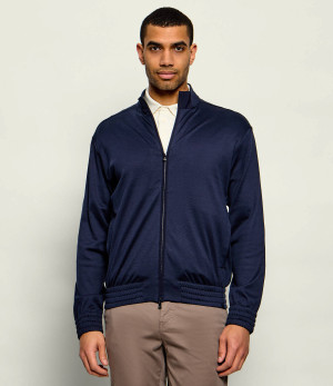 Paul&Shark Jedwabna bluza | Regular Fit
