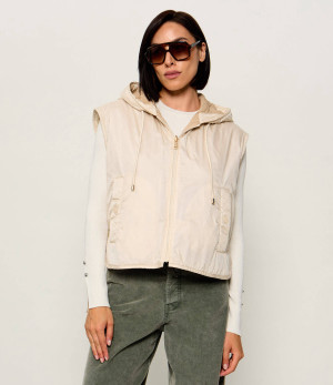 Weekend MaxMara Dwustronny bezrękawnik Wkdaccenni | Loose fit | z dodatkiem wełny