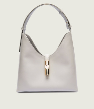 Furla Skórzane hobo FURLA GOCCIA