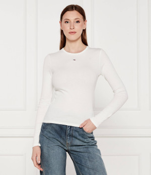 Tommy Jeans Bluzka ESSENTIAL | Slim Fit