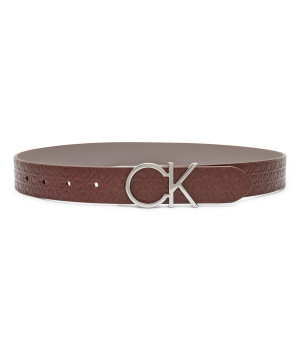 Calvin Klein Skórzany dwustronny pasek