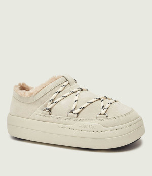 Moon Boot Śniegowce PARK SLIPPER | zamsz | shearling