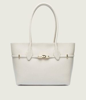 Furla Skórzana shopperka Furla Goccia