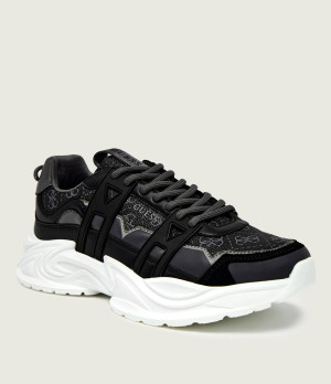 Guess Sneakersy BELLU | z dodatkiem skóry