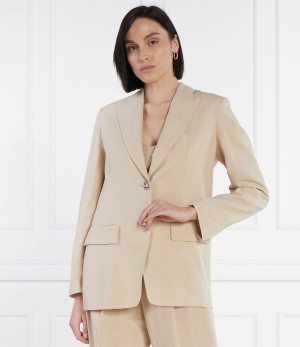 Liu Jo Marynarka | Oversize fit | z dodatkiem lnu