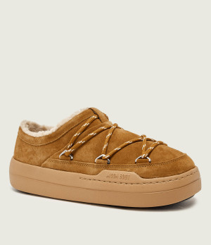 Moon Boot Śniegowce PARK SLIPPER | zamsz | shearling