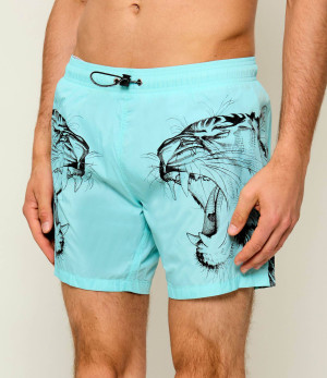 Plein Sport Szorty kąpielowe | Slim Fit