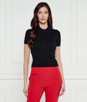 HUGO Bluzka Sarpharim | Cropped Fit