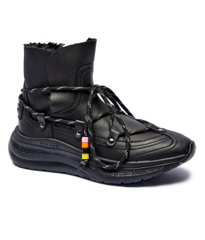 Casadei Skórzane sneakersy Valsen