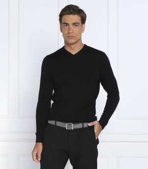Calvin Klein Wełniany sweter SUPERIOR | Slim Fit