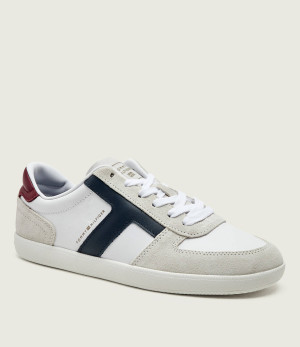 Tommy Hilfiger Skórzane sneakersy Tribeca | zamsz