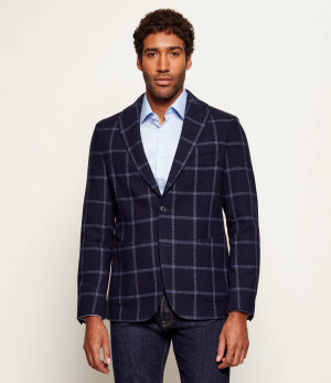 BOSS BLACK Wełniana marynarka C-Hanry-252 | Slim Fit