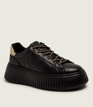 Liu Jo Skórzane sneakersy Elodie 01