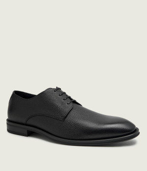 BOSS BLACK Skórzane derby Derrek_Derb_busb