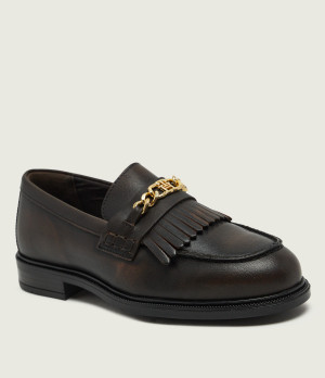 Tommy Hilfiger Skórzane loafersy