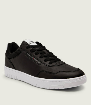 Tommy Hilfiger Skórzane sneakersy BASKET CORE LITE LTH