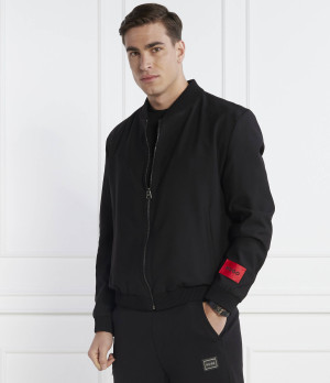 HUGO Wełniana kurtka bomber Ukashi232X | Regular Fit