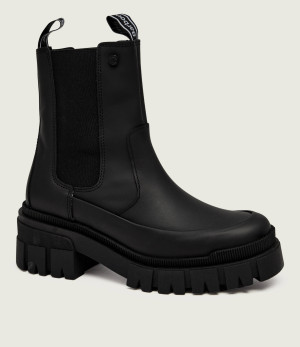 Barbour Skórzane botki Sofie