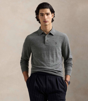 POLO RALPH LAUREN Wełniane polo | Regular Fit