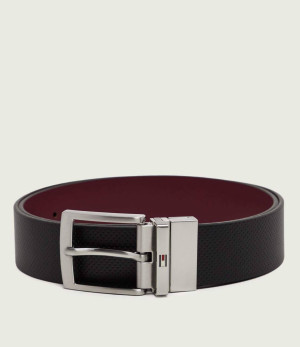 Tommy Hilfiger Skórzany dwustronny pasek Adan