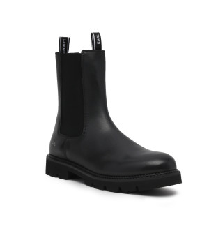 Karl Lagerfeld Skórzane sztyblety TROUPE MENS