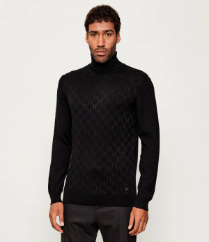Karl Lagerfeld Wełniany golf | Slim Fit