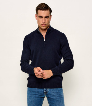 Gran Sasso Wełniany sweter | Regular Fit | z dodatkiem kaszmiru