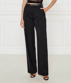 Elisabetta Franchi Spodnie | z dodatkiem wełny | Regular Fit
